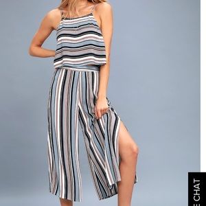 NEW Lulus striped set